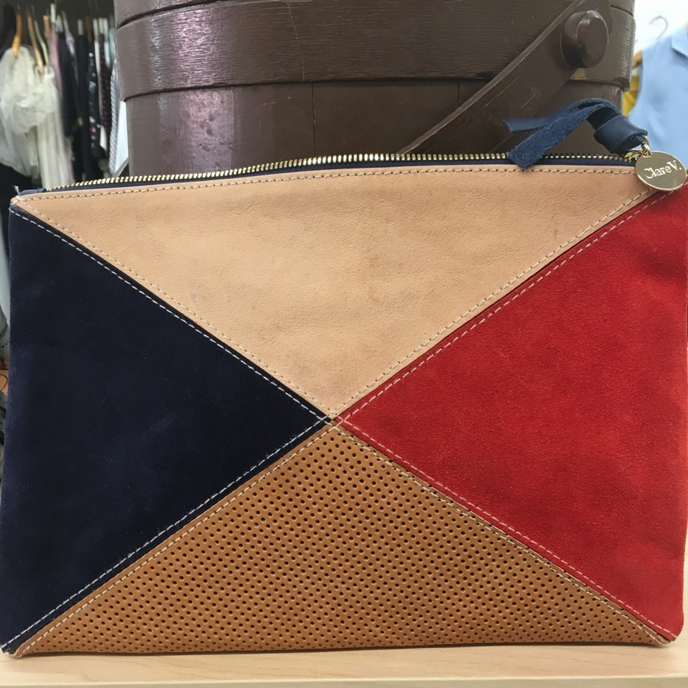 Clare V suede clutch - Picture 2 of 5